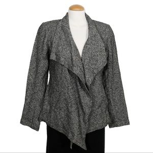 Eileen Fisher Herringbone Cascading Jacket